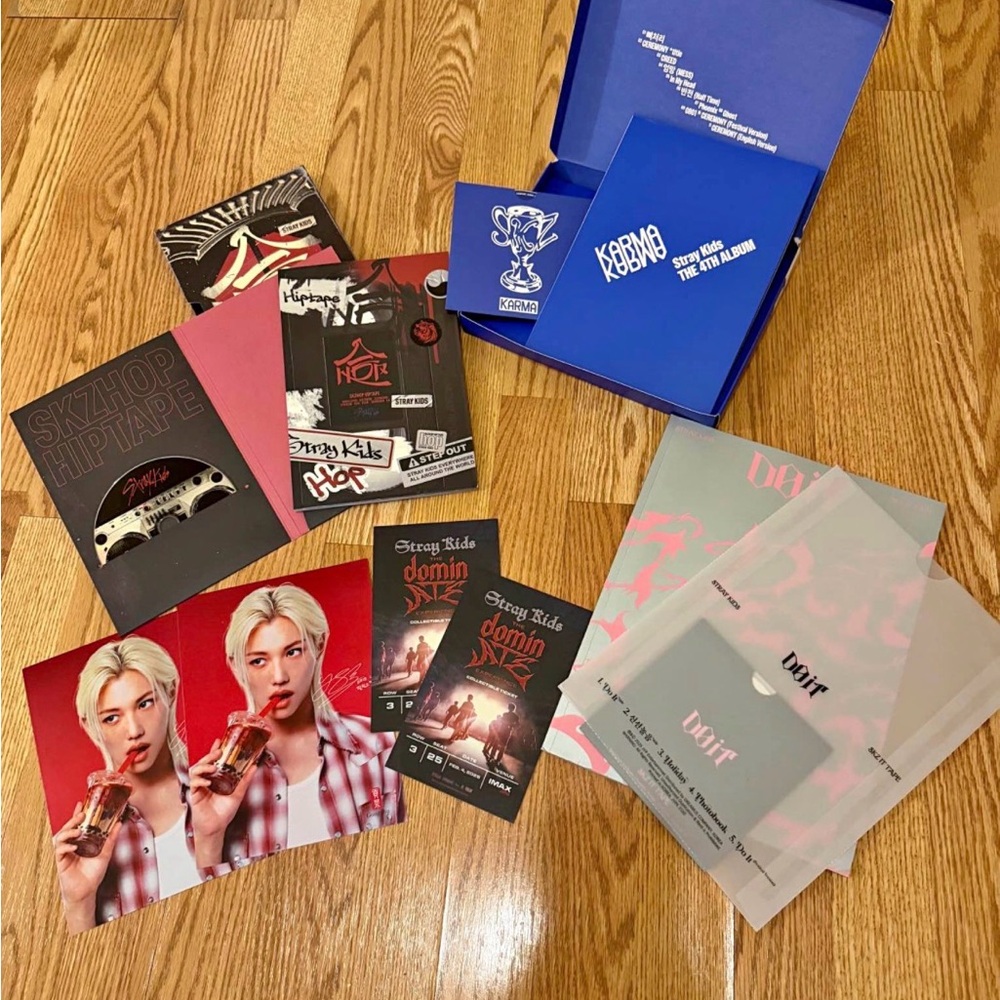 K-Pop Album Set with Posters and Photocards